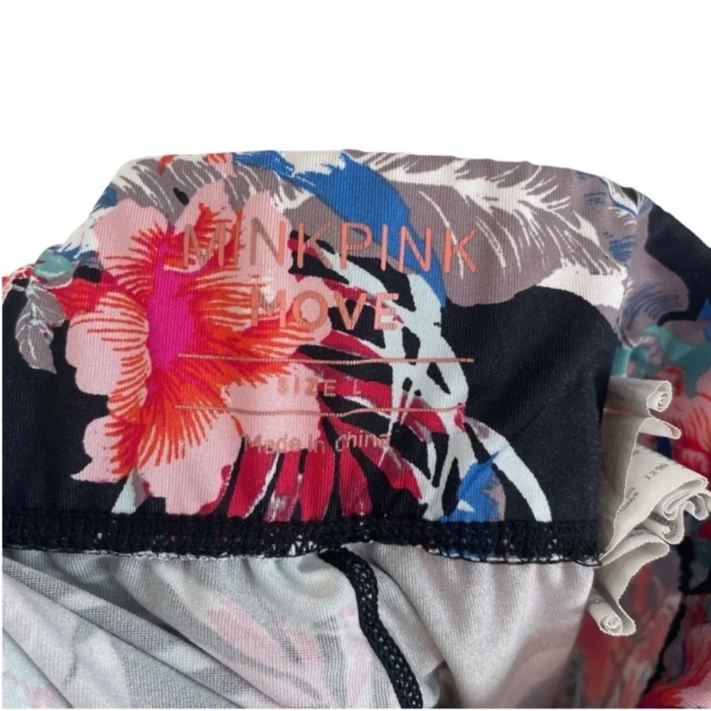 MINKPINK Move Dancing Floral Full Legging Tropical Large - Picture 6 of 8